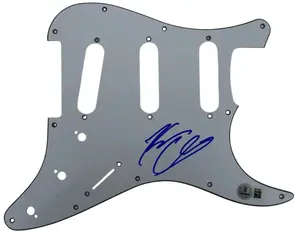 Kenny Chesney Authentic Autographed Stratocaster Pickguard