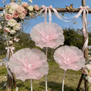 3pcs Large Colorful Artificial Flowers, Party Table Centerpiece, Outdoor Wedding Decor, Birthday Party Decoration, Home Display