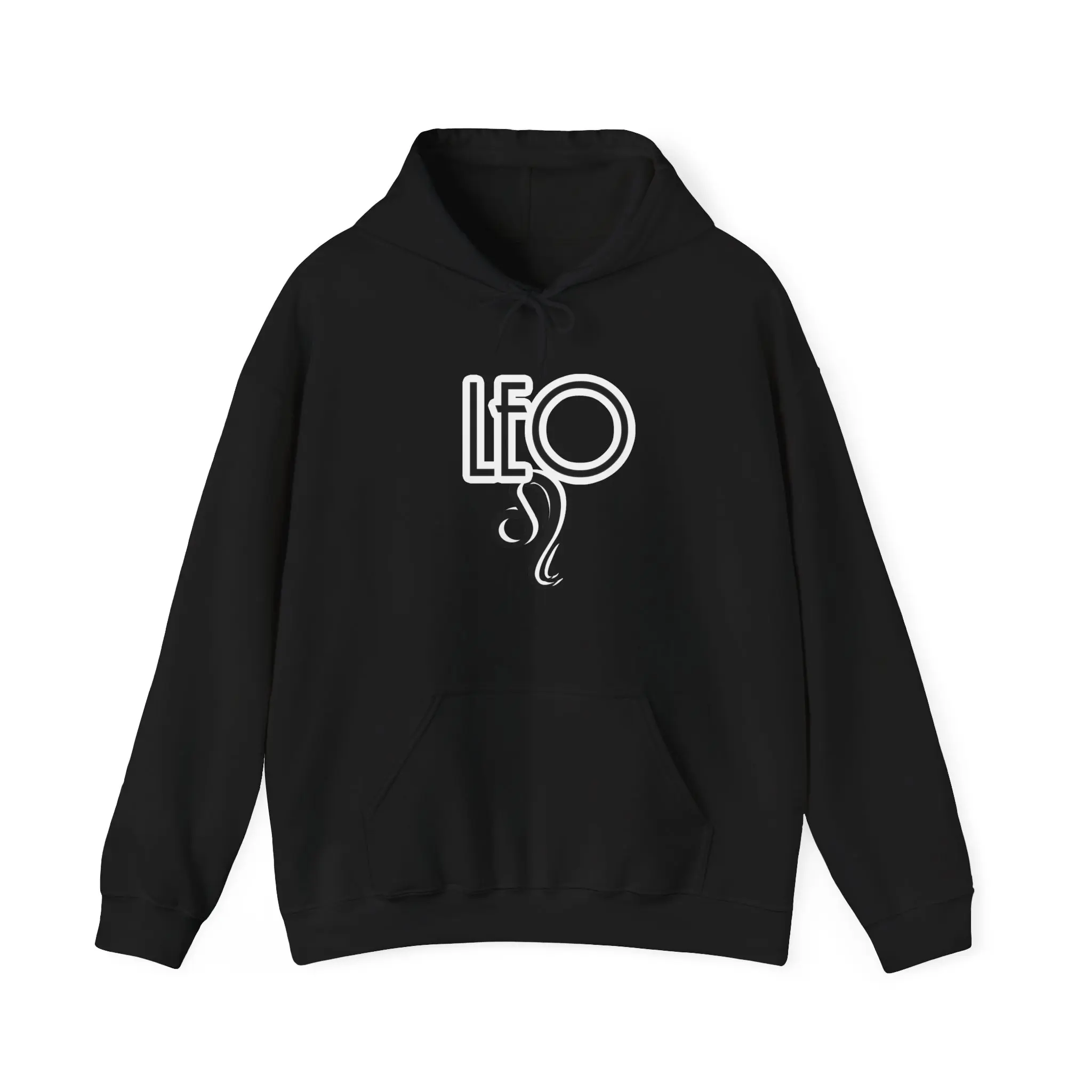 Leo Zodiac Unisex Hoodie by Zodiac Wear unisex cotton cool graphic hoodie graphic  hoodies essential hoodies cozy hoodie hoodies  streetwear Men's Print standard size designer  clothing