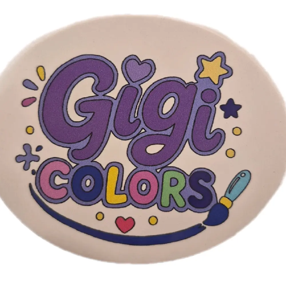 2.5" Vinyl Gigi Colors Sticker