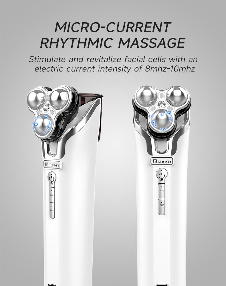 Meiboyi Handheld Moisturizing Nano Mist Sprayer Hydra Cleaning Oxygen Injector Portable Electric Home Use Beauty Salon Device