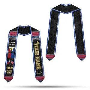 Customized Filipino Graduation Sash Class of 2026, Philippines Graduation Stole