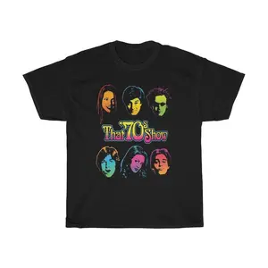That 70s Show '70s Show Retro TV Show Black T-Shirt