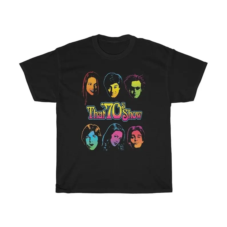 That 70s Show '70s Show Retro TV Show Black T-Shirt