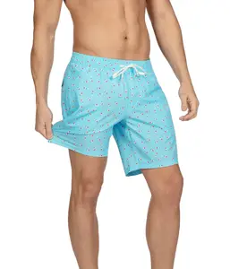 Patriotic Pops Stretch Swim Trunks - 7.5" Inseam