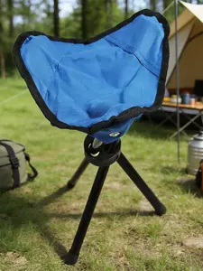 Camping Tripod Chair, Durable Lightweight Design, Ideal for Outdoor Adventure and Photography, Essential Hiking Gear, Folding Camping Chair