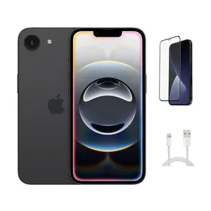 Refurbished iPhone 16e (Unlocked)-Acceptable Condition with Pre-Installed Tempered Glass & 1 Year Warranty A3212