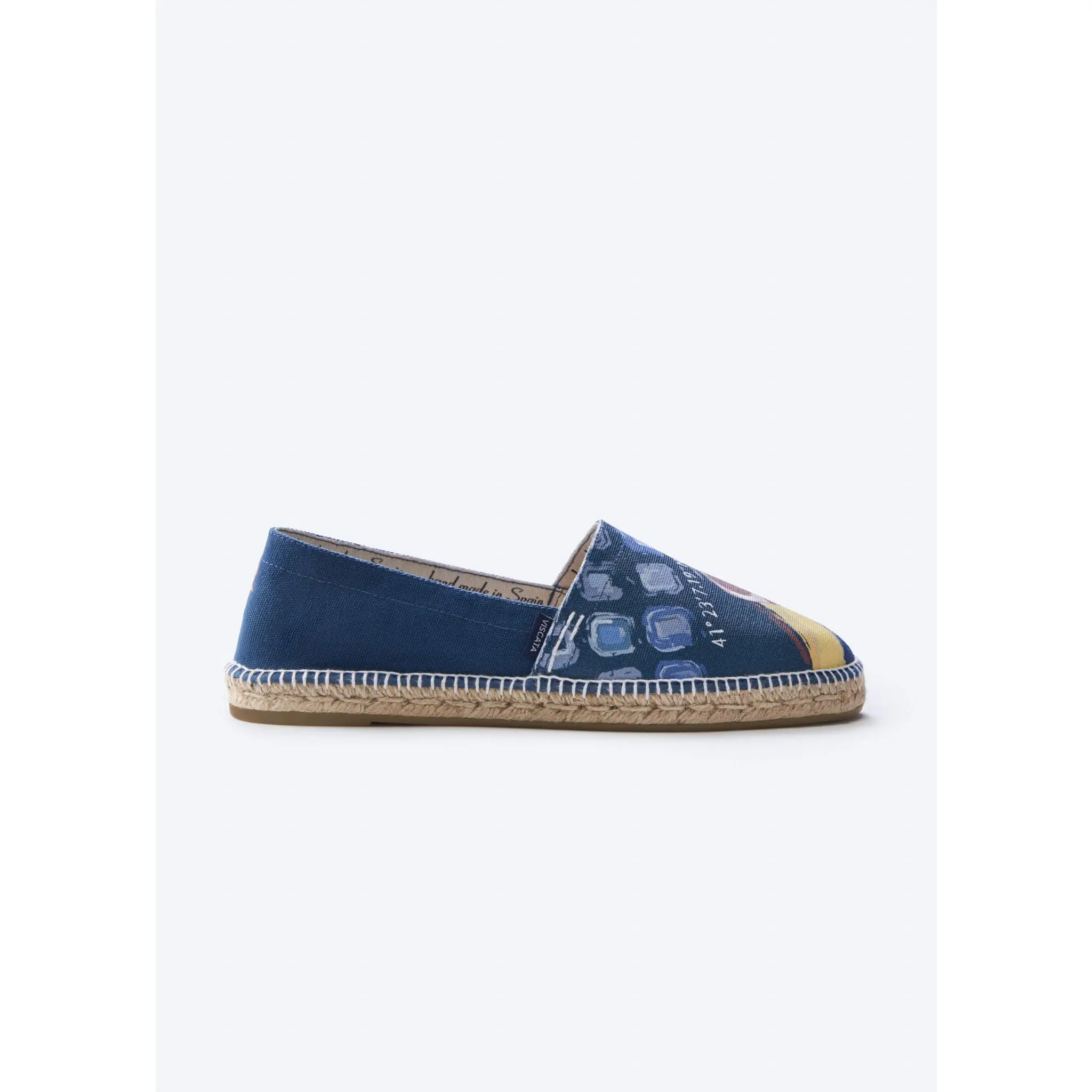 Begur Mediterranean Dreams Canvas Men's Espadrille Flats