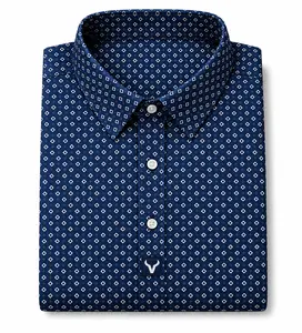 Vexil Brand – Western Pearl Snap Polo - Tribal | Navy