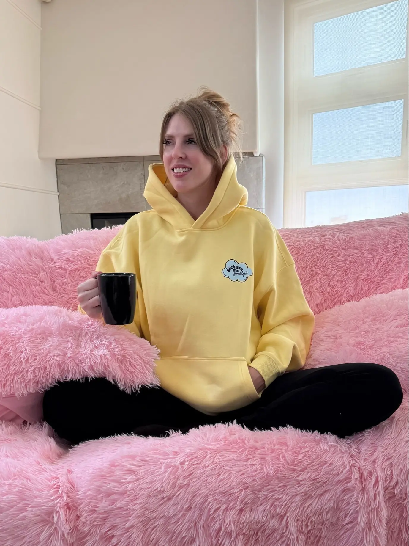 Cloud 9 Hoodie, Oversized Cozy Sweatshirt, Relaxed Fit Pullover, Cozy Streetwear Hoodie, Casual Everyday Sweatshirt, Cute Minimalist Hoodie, Airport Travel Hoodie, Comfy Chic Trendy Hoodie, Pastel Loungewear Outfit, Soft Girl Sweatshirt, Postpartum Outfit