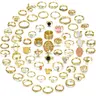 【Black Friday】70-Piece Vintage Crystal Ring Set, Bohemian Stackable Knuckle Rings, Retro Jewelry, Rings for Women