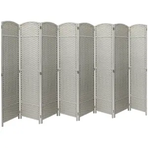 Room Divider Screen Panels - Metallic Design, Vertical Structure, Ideal for Room Dividers and Partitioning