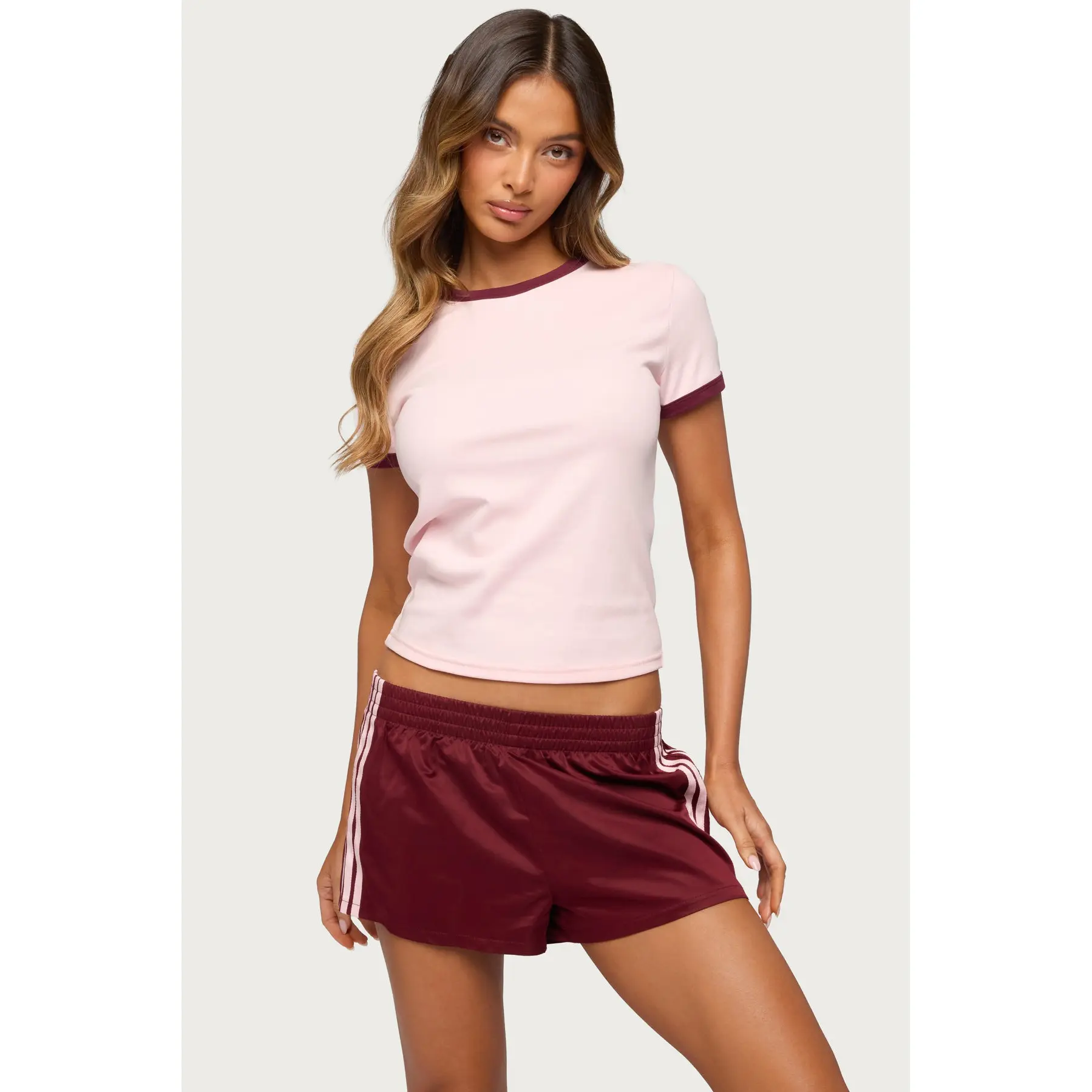 Zeke Contrast T Shirt