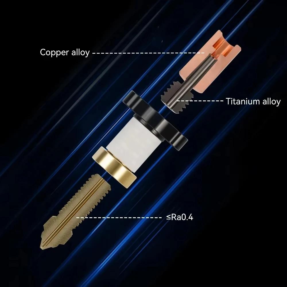 Hotend 0.4mm Nozzle for Creality Ender 3 V3 KE Ceramic Heating Replacement, 3d printed