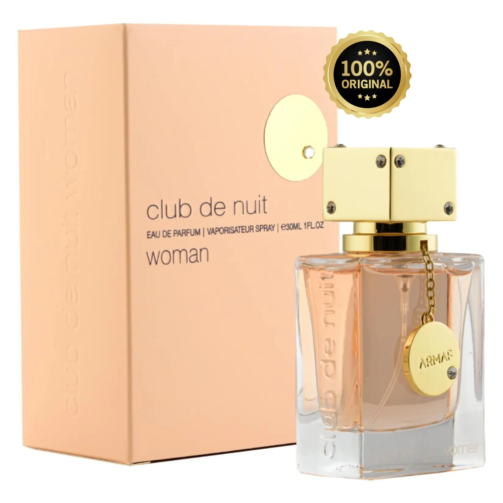 Armaf Club de Nuit Women's Eau de Parfum Spray, Long-Lasting Floral Fruity Scent with Peach, Rose, and Bergamot Notes, 3.6 oz / 105 ml, Edp Spray, Floral Citrus Sweet, Elegant Scent, Patchouli, Adults, Perfumes For Women, Long Lasting Women Perfumes