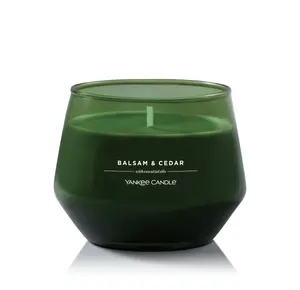 Yankee Candle Balsam & Cedar Studio Collection Jar Candle, 10 oz