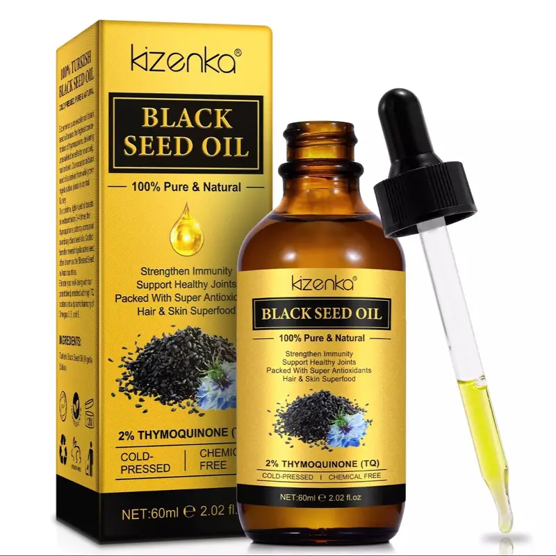 organic black seed oil (1.7% tq) coldpressed liquid - TikTok Shop