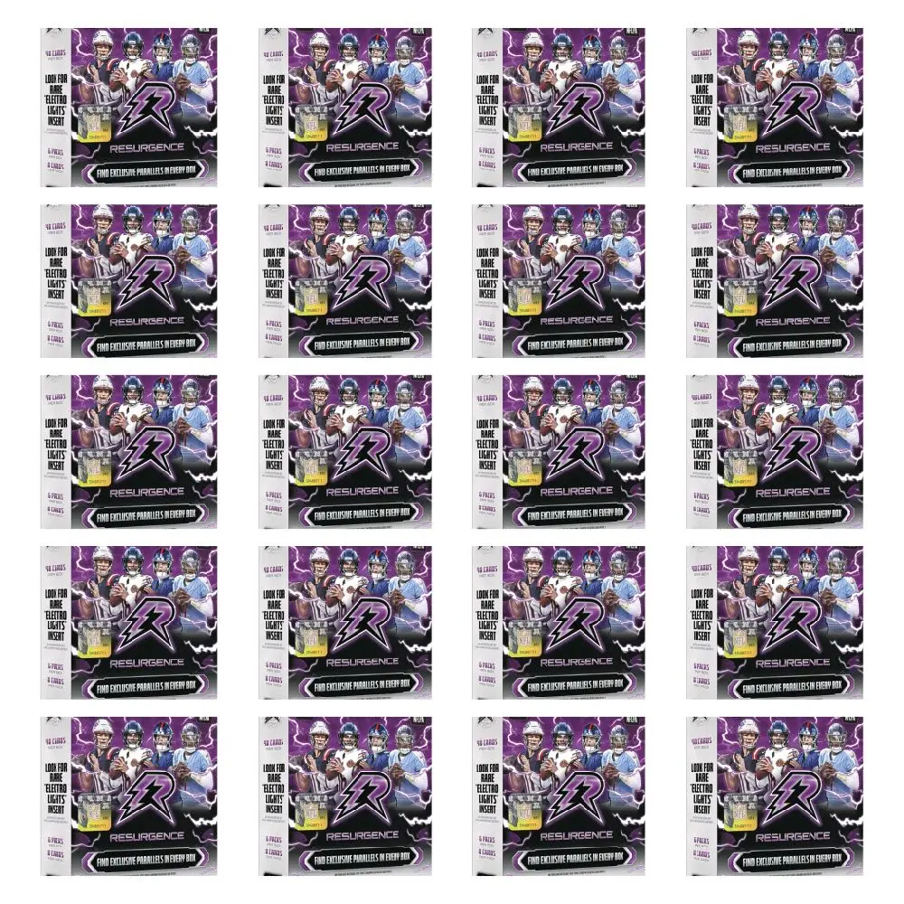 (BREAKS FRIDAY) 2025 Topps Resurgence Megas Sealed Case Break (20 Boxes)