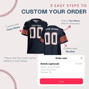 Customized Football Jersey, Maroon Toddler Football Fan Jersey, Birthday Jersey, Personalized 1st year Jersey with Name and Number