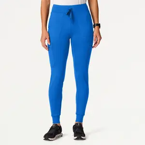 Kait 10-Pocket Skinny UltraSOFT™ Scrub Jogger - Royal Blue