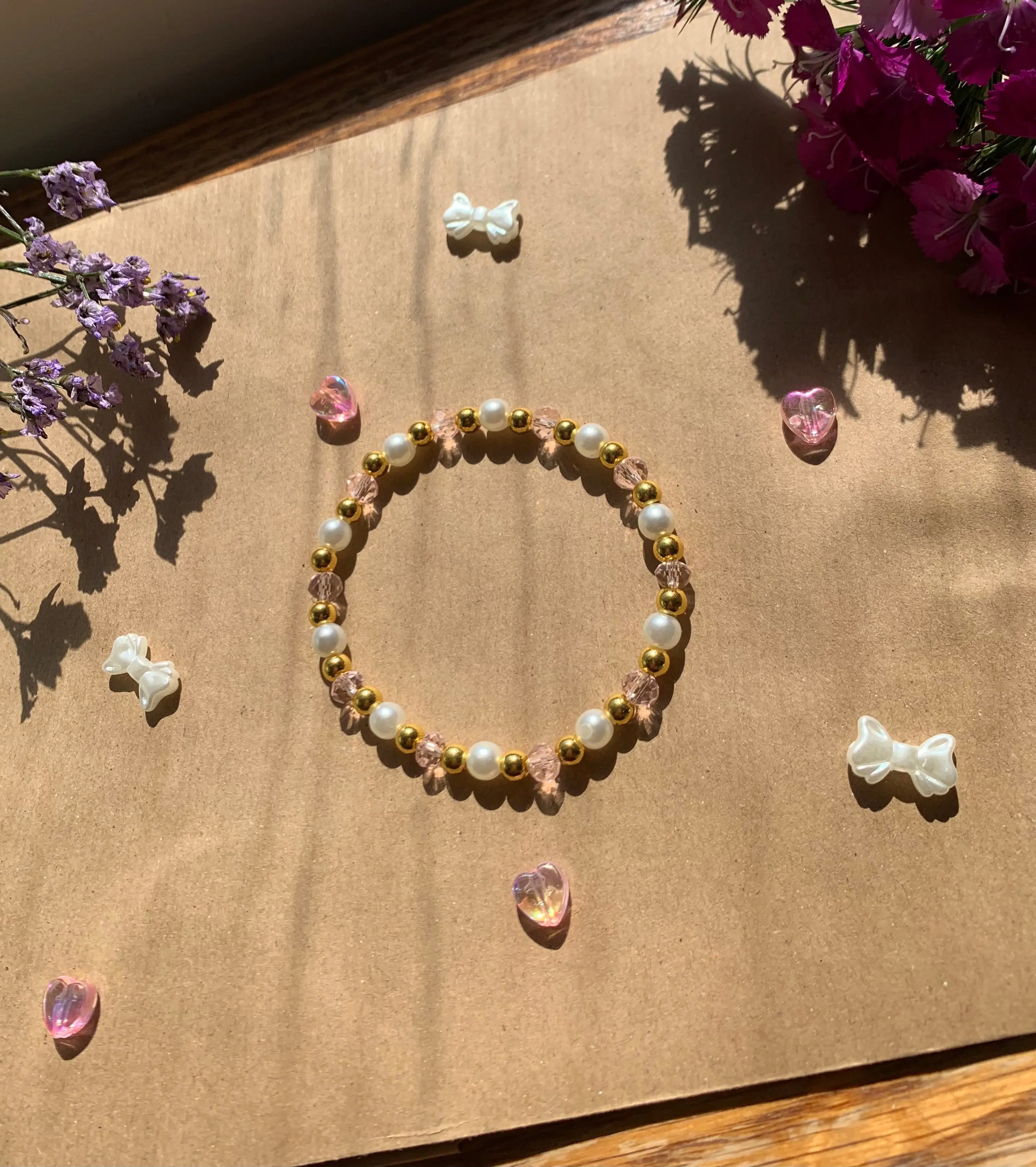 fairy petals bracelet