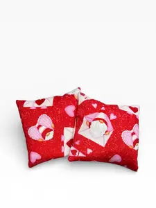 Gnome Heart Red Hand-Warmer Set