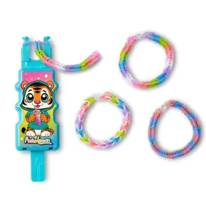 Rainbow Loom Auto Loom for Crafting - 4x Faster Jewelry Making Kit with EZ-Clips Compact Design for Beginners & Experienced Crafters