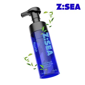 Z SEA  Men's Intimate Wash- Official Product for Deep Cleansing of the Feminine Area - Contains Complex Amino Acids and Gentian Root Extract to Combat Odor, Sweat, and Itching. 150ml. Body Care Daily Shower Gel Cleanser.