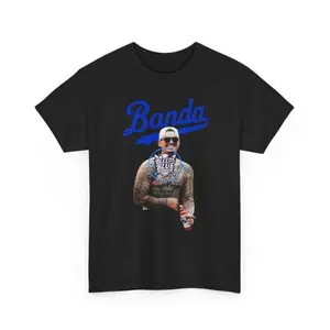 Baseball Dodgers Anthony Banda Tee Shirt - Unisex Heavy Cotton Casual Fit