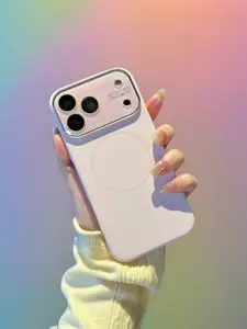 Pink Liquid Silicone MagSafe Phone Case Soft Smooth Aesthetic Protective Cover Shockproof Slim Design for iPhone 16 15 14 13 Pro Max