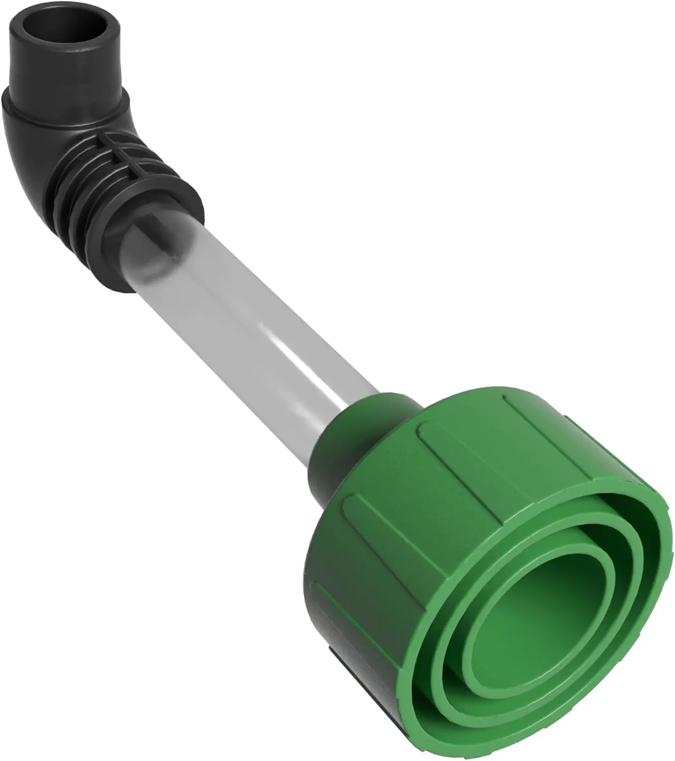 AC Drain Line Cleaner Shop Vac Adapter - Universal Fit Wet/Dry Vacuum Attachment for Condensate & Air Conditioner Clogs - Clear See-Through Fitting for Unclogging, Flushing & Evacuating
