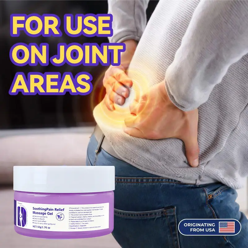 Joint Care Gel Knee Waist Shoulder Neck Muscle Pain Body Care Massage Cream Gel Oil, Natural Materials Such As Shellac, Turmeric Extract, Sodium Sulfate, ROI Tin, Emu Oil, etc. summerwins