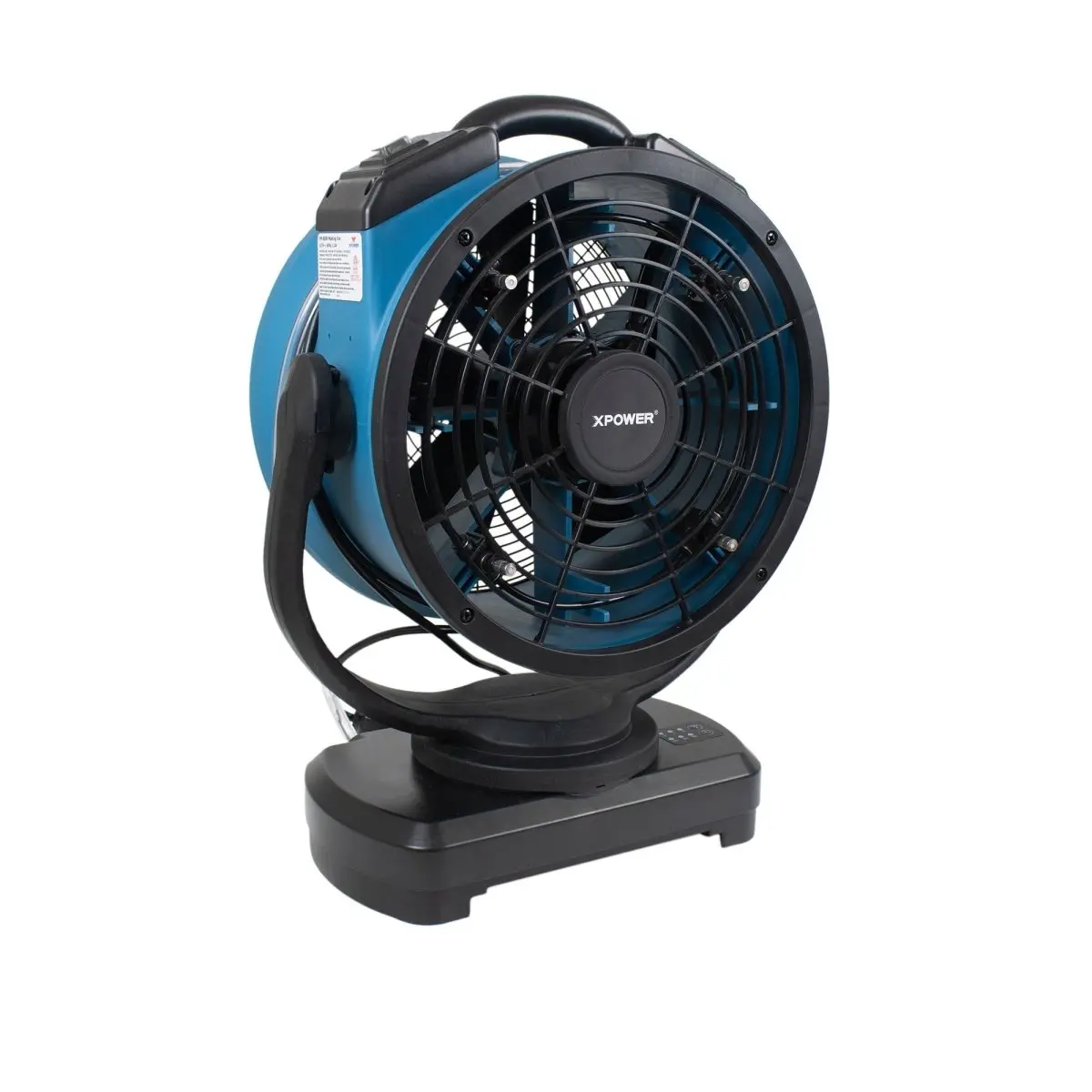 XPOWER FM-88W 88 W Multipurpose Oscillating Portable 3 Speed Outdoor Cooling Misting Fan with Built-In Water Pump & Hose
