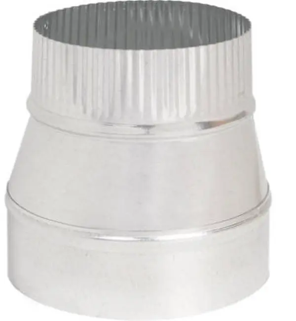 GV1353 8 x 10 in. Galvanized Taper Reducer