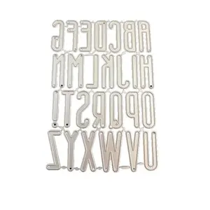 A-Z Letter Cutting Mold, Carbon Steel Metal Cutting Tool, Handmade Journal Making, DIY Alphabet Template, Paper Craft Essential, Handmade Crafts