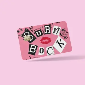 Vinyl Card Cover Universal size "Burn Book"