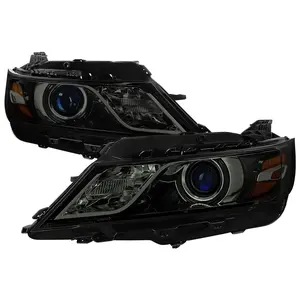 2014-2020 Impala Factory Style Projector Headlights (Glossy Black Housing / Smoked Lens)