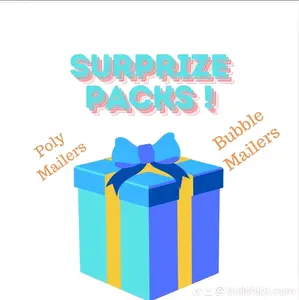 Surprise Packs - 6in x 9in Size  Poly mailers- 100 Count