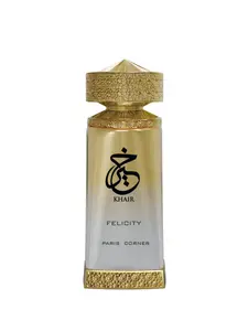 Paris Corner | Khair Felicity Perfume - 3.4 fl oz | Sparkling, Joyful Unisex Perfume with Champagne, Cassis, Rose, Vanilla, Musk | Sparkling, Joyful, Unisex