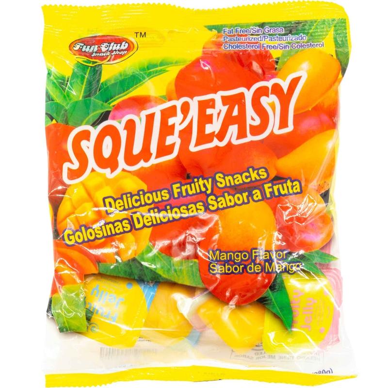 Squeeasy Fruit Jelly Cups Bag Packed – Assorted, Mango & Lychee