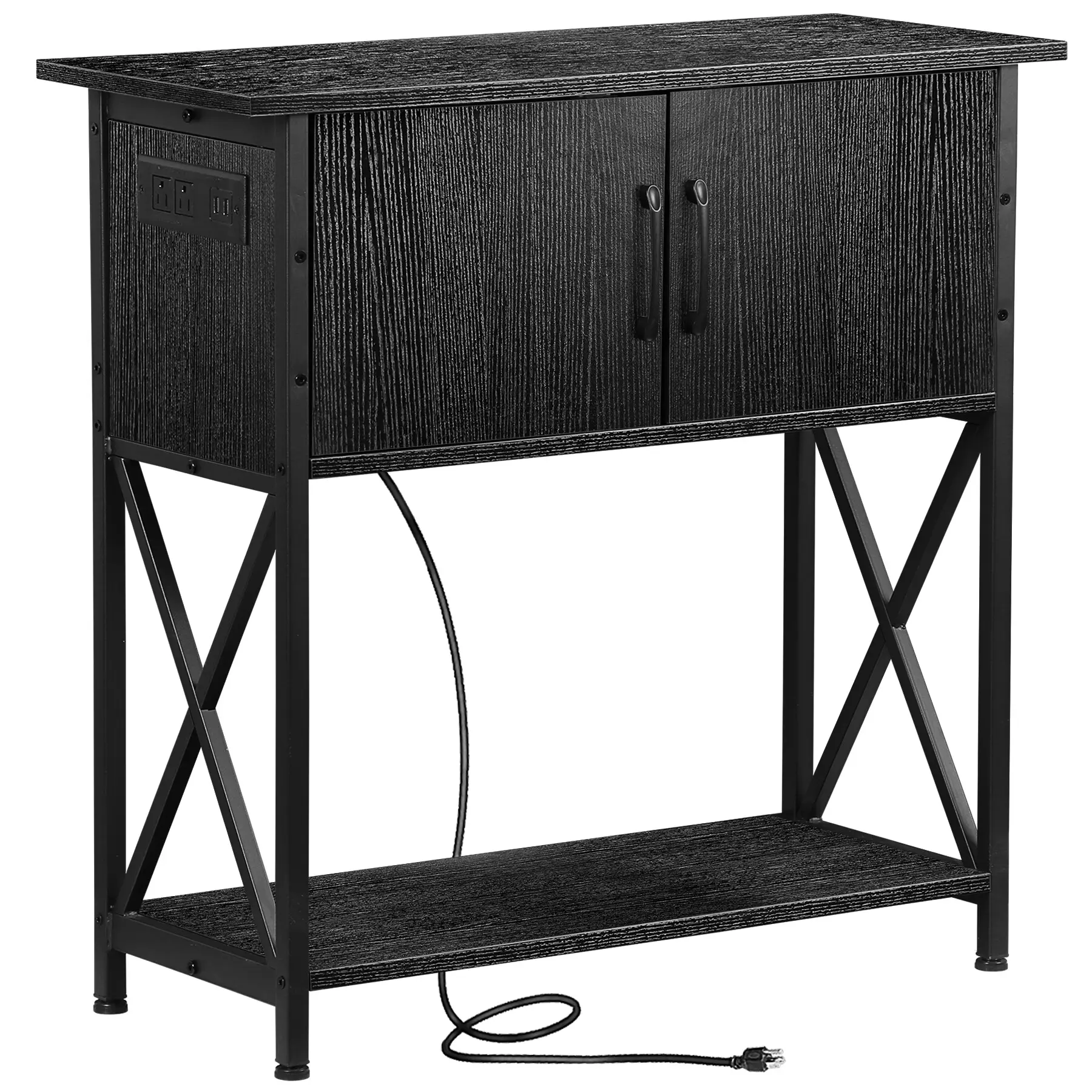 Segawe Heavy-Duty Metal Fish Tank Stand for 20-29 Gal Aquariums, 330LBS Capacity Frame, Functional Shelving for Supplies Storage, Modern Design with Anti-Tip Strap for Home Use