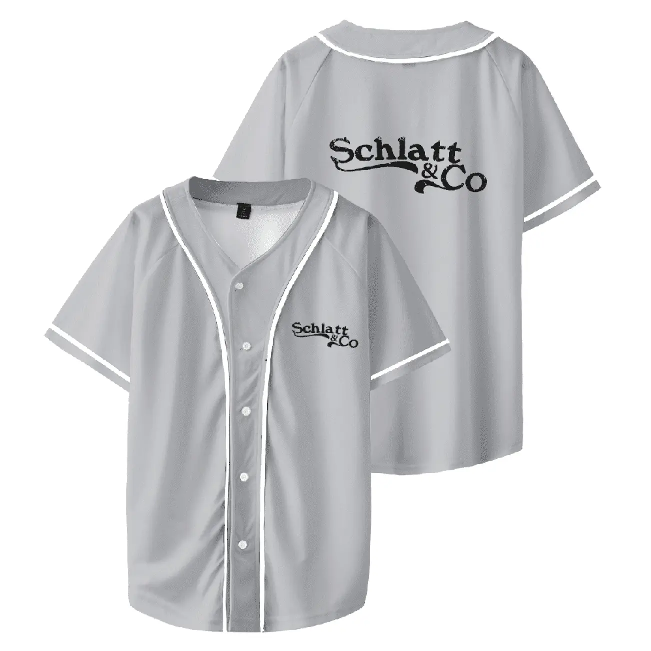 Jschlatt Baseball Tee Women Men Casual HipHop Streetwear Summer Printed Short Sleeve