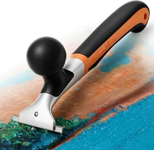 Carbide Scraper - 2-1/2", Heavy-Duty Tool for , Metal, Glass & Floors, Removal on Various Surfaces Dry , Stains, Putty, , Rust, , Glue, Varnish,  - 65 mm