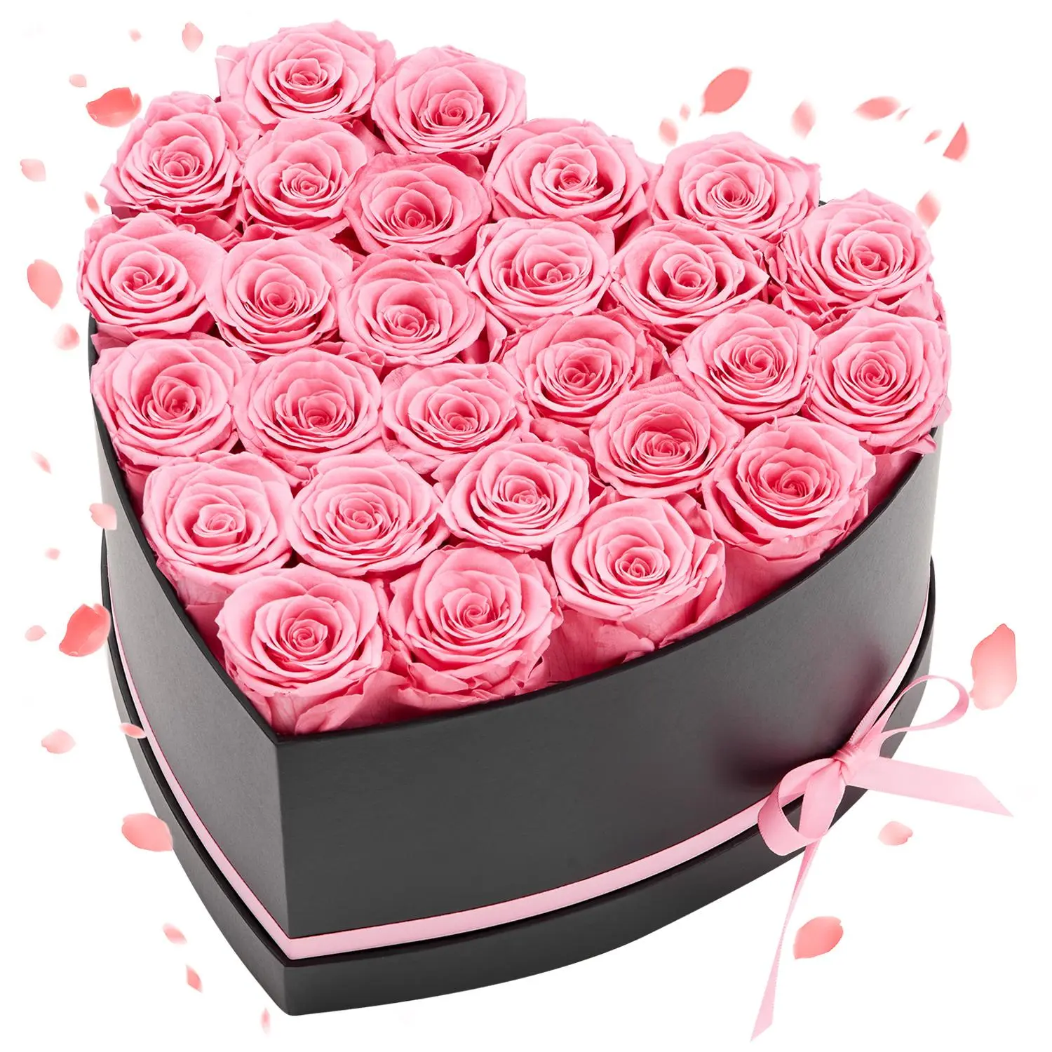 【summerfinds】VEVOR Preserved Roses Decor, 27 Pcs Heart-Shaped Box Eternal Bouquet, Father’s Day & Mother’s Day Gift Ideas, Birthday Present for Her Wife, Mothers Day Gift Ideas