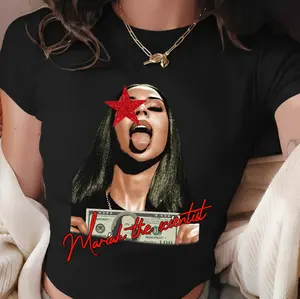 Mariah The Scientist Star Red T-shirt, Heart Sold Separately Women Tee, Vintage Music Tee For Fan