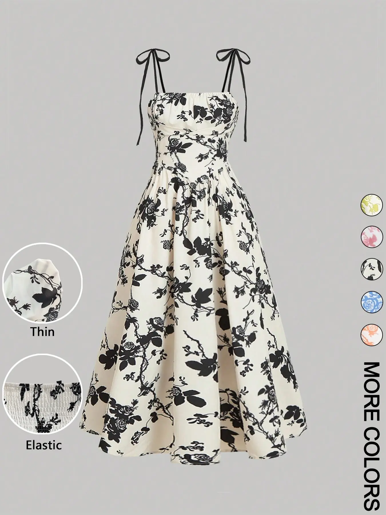 jacquard scoop neckline solid bowknot layered dress - TikTok Shop jacquard scoop neckline solid bowknot layered dress - TikTok Shop