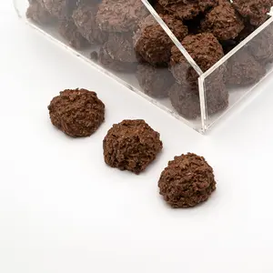 Sugar-Free Milk Chocolate Coconut Clusters - 4 oz & 8 oz & 1 lb Chocolate Bag Cocoa Snack Bonbon Natural