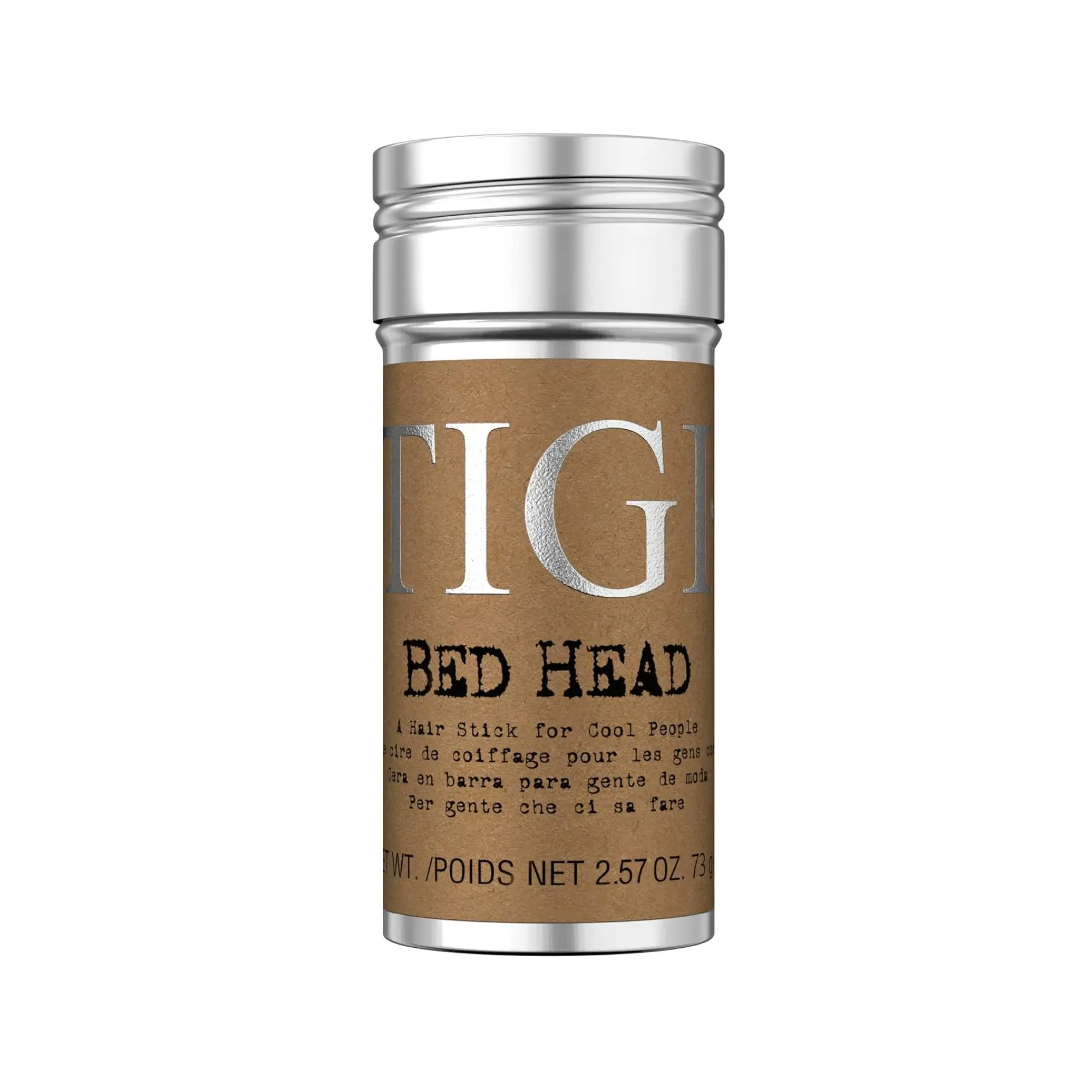 TIGI Bed Head Hair Wax Stick For Cool People, For a Soft, Pliable Hold, Hair Styling Product With Beeswax & Japan Wax, 2.57 oz