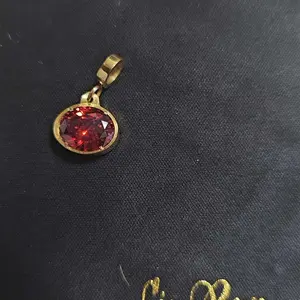 Oval Stone Pendant - PENDANT ONLY - DESIGNED FOR THE NELLY CHOKER MAY WORK WITH OTHER NECKLACES