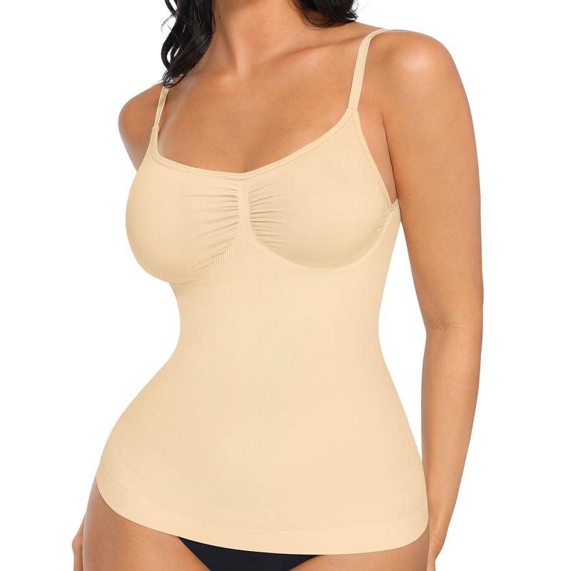 FeelinGirl Camisole Tops Womens Shapewear Tank Top Tummy Control Cami Tanks Seamless Womenswear Spaghetti Strap Underwea Basic Comfort Springtok FeelinGirl Camisole Tops Womens Shapewear Tank Top Tummy Control Cami Tanks Seamless Womenswear Spaghetti Strap Underwea Basic Comfort Springtok